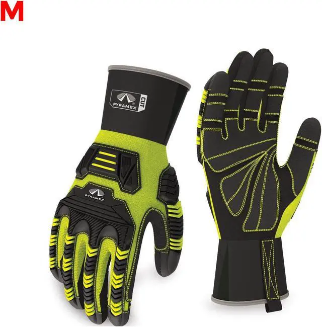 Main image of Pyramex Gl802CRM Ultra Impact Series: Max Duty Cut Resistant Work Gloves Medium