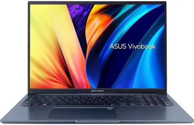 Alt view image 16 of 20 - ASUS VivoBook 16X Laptop, 16 WUXGA (1920 x 1200) 16:10 Display, AMD Ryzen 5 5600H CPU, AMD Radeon Vega 7 Graphics, 8GB RAM, 512GB SSD, Fingerprint Sensor, Windows 11 Home, Quiet Blue, M1603QA-DS52