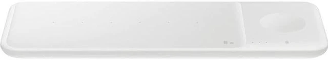 Alt view image 2 of 6 - Samsung Electronics Wireless Charger Trio, Qi Compatible - Charge up to 3 Devices at Once - for Galaxy Phones, Buds, Watches, and Apple iPhone Devices, White (US Version) EP-P6300TWEGUS