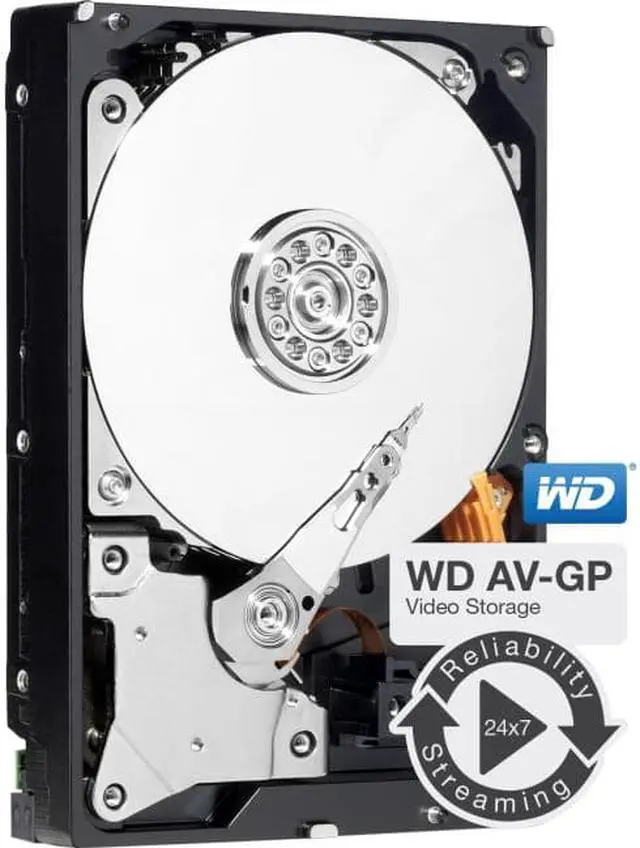 Alt view image 3 of 4 - Western Digital Bulk WD20EURS 2TB AV-GP SATA 3Gb/s 3.5"