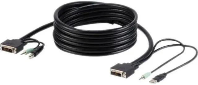 Main image of 6FT TAA DVI/USB/AUD SKVM CBL DVI-D M/M USB A/B BAG AND LABEL