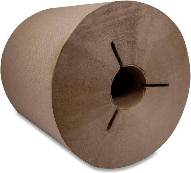 Main image of Morsoft Controlled Towels, Y-Notch, 8" x 800 ft, Kraft, 6/Carton
