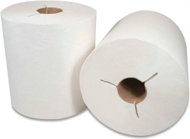 Main image of Morsoft Controlled Towels, Y-Notch, 8" x 800 ft, White, 6/Carton