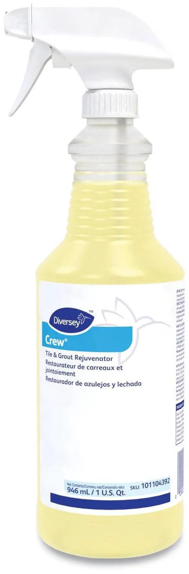 Main image of Diversey Crew Tile and Grout Rejuvenator 32 oz Spray Bottle 12/Carton 101104392