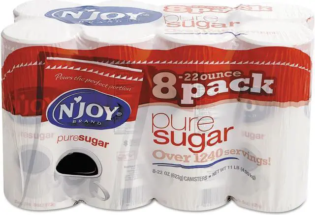 Main image of Pure Sugar Cane 22 oz Canisters 8/Pack 90698