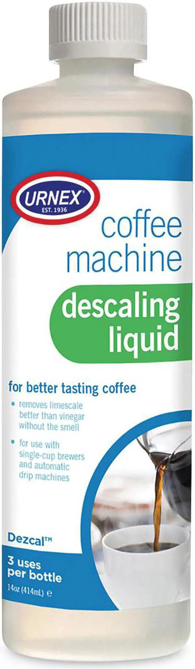 Main image of Coffee Machine Descaling Liquid 14 oz Bottle UBI70840