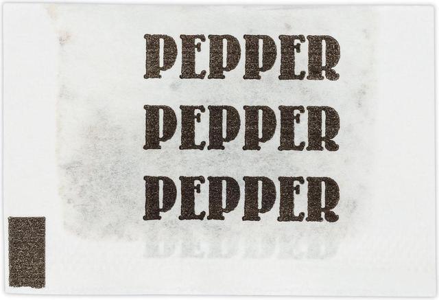 Pepper Packets, 0.1 g Packet, 3,000/Carton