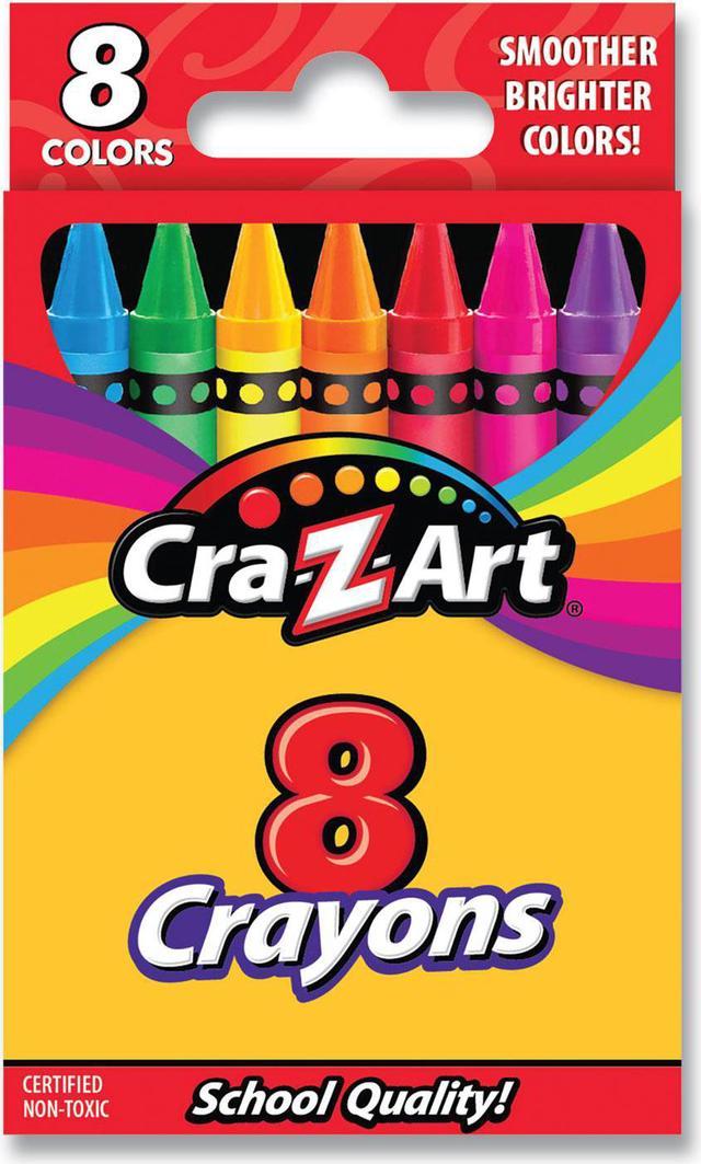 Cra-Z-Art® Crayons, 8 Assorted Colors, 8/Pack