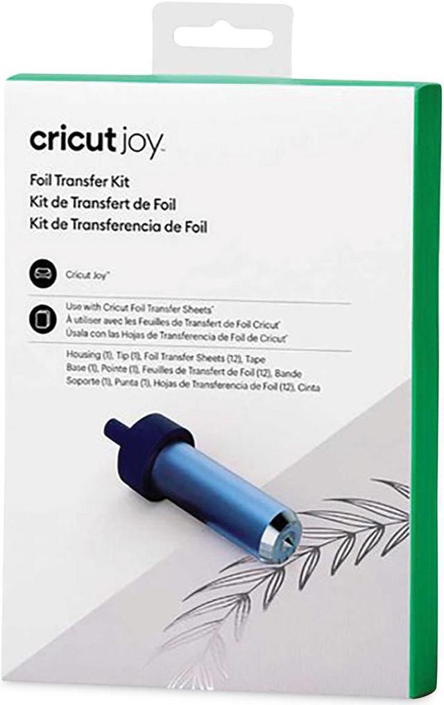 Cricut Joy Transfer Housing Tool and Tip Kit with 12 4 x 6 Foil