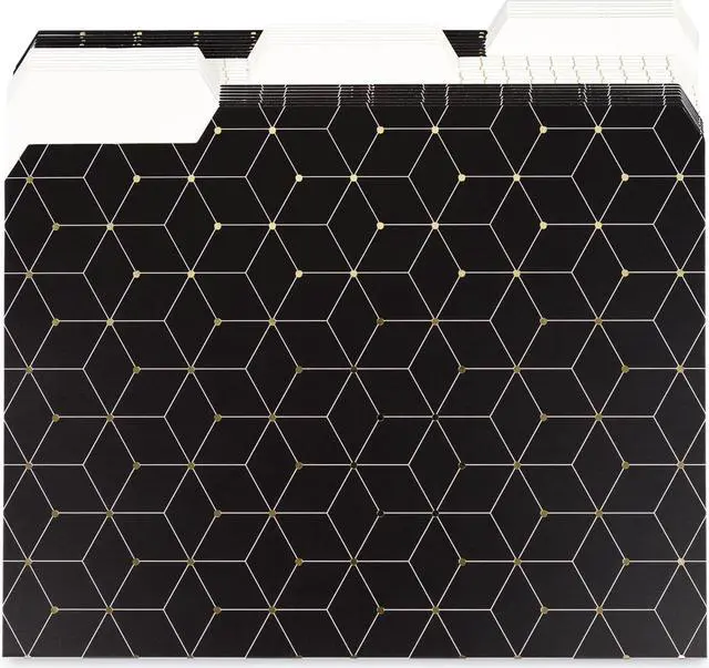 Main image of Fashion File Folders 1/3-Cut Tabs: Assorted Letter Size Assorted Colors 24/Box 4150U0112