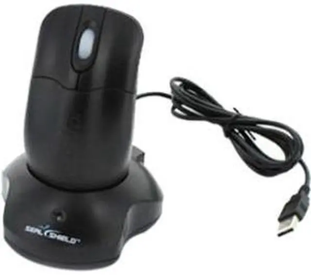 Main image of Seal Shield Silver Storm Wireless Waterproof Mouse Black Encrypted STM042WE