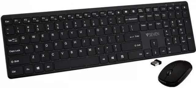 Main image of V7 Bluetooth Slim Keyboard and Mouse Combo CKW550USBT