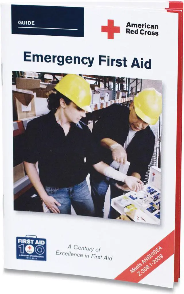 Main image of American Red Cross Emergency First Aid Guide 48 Pages 730008