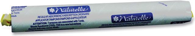 Naturelle Tampons, Regular, 200/Carton Naturelle Tampons, Regular, 200/Carton