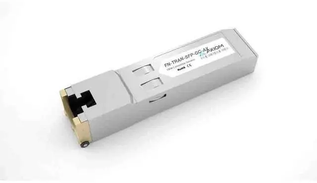 Alt view image 3 of 3 - Axiom 10gbase-t Sfp+ Transceiver For Fortinet - Fn-tran-sfp+gc