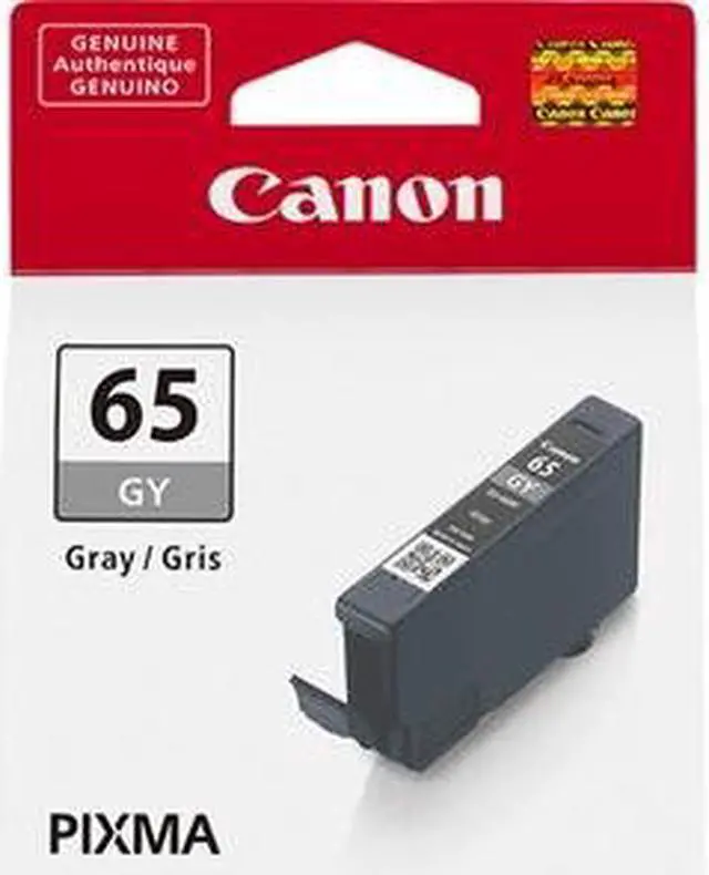 Alt view image 3 of 6 - Canon 65 GY Gray Standard Yield Ink Cartridge (4219C002)