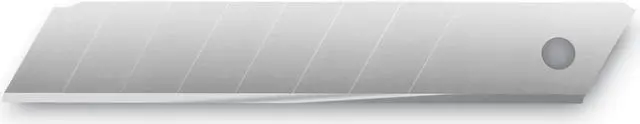 Alt view image 3 of 4 - Cosco Snap Blade Utility Knife Replacement Blades 10/Pack 091471