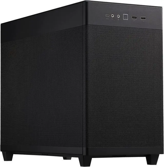Alt view image 9 of 20 - ASUS AP201 Type-C Airflow-focused Micro-ATX,Mini-ITX Computer Case, Support 360/280 Liquid Cooling - Black