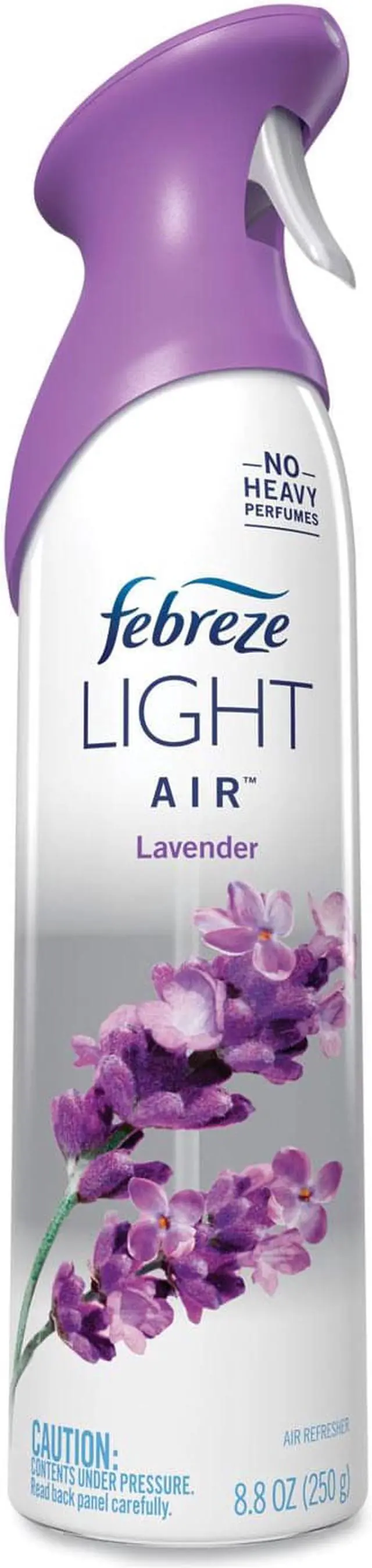 Alt view image 6 of 9 - Febreze Light AIR, Lavender Scent, 8.8 oz Aerosol Can, Each (PGC62970EA)