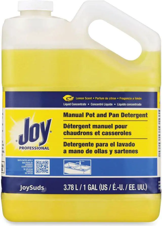 Alt view image 15 of 15 - Joy Dishwashing Liquid Lemon One Gallon Bottle 43607EA