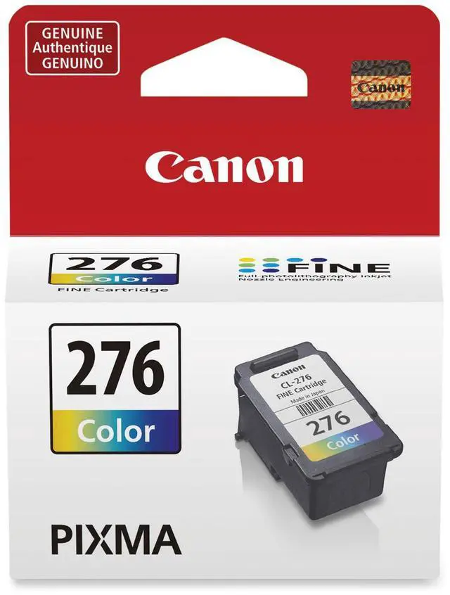 Alt view image 4 of 13 - Canon CL-276 Color Ink Cartridge for PIXMA TS3520 Wireless All-In-One Printer