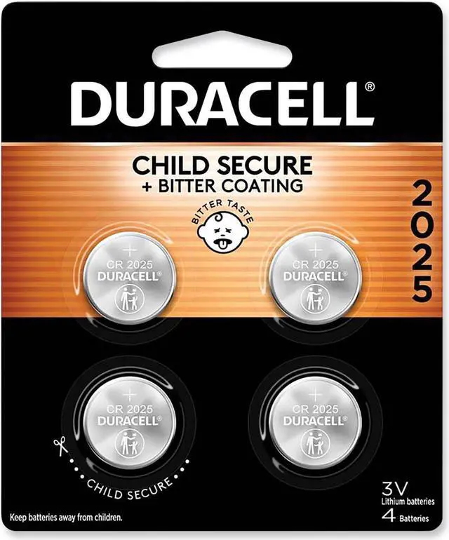 Alt view image 12 of 20 - DURACELL DL20254PK 4-pack Lithium Coin Cell Batteries