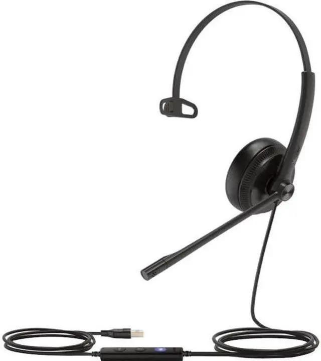 Alt view image 16 of 17 - Yealink UH34 MONO UC USB Wired Headset 1308042