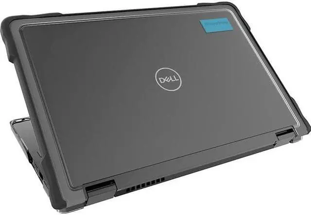Alt view image 2 of 10 - Gumdrop 06D003 SlimTech For Dell Latitude 13 5310 2-in-1 - For Dell Notebook - Textured Grip - Black, Transparent - Frosted - Bump Resistant, Scratch Resistant, Scuff Resistant, Drop Resistant - ...