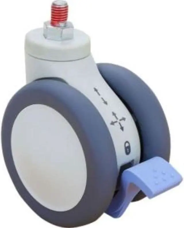 Main image of Ergotron 98-069 Sv 3-Function - Locking Casters - For Ergotron Sv40, Sv41, Sv42, Sv43, Sv44, Styleview Sv42