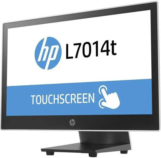 Alt view image 2 of 8 - hp l7014t retail touch monitor - led monitor - 14 (t6n32aa#aba)