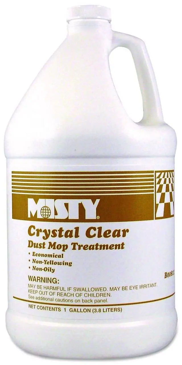 Alt view image 4 of 7 - Misty Dust Mop Treatment Attracts Dirt Non-Oily Grapefruit Scent 1gal 4/Carton 1003411