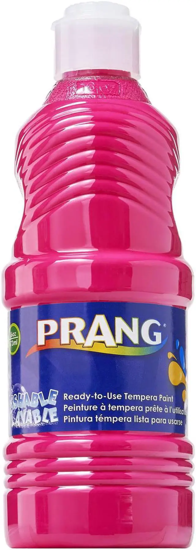 Alt view image 4 of 6 - Dixon Ultra-washable 16 oz Tempera Paint - 16 fl oz - 1 Each - Magenta DIX10710