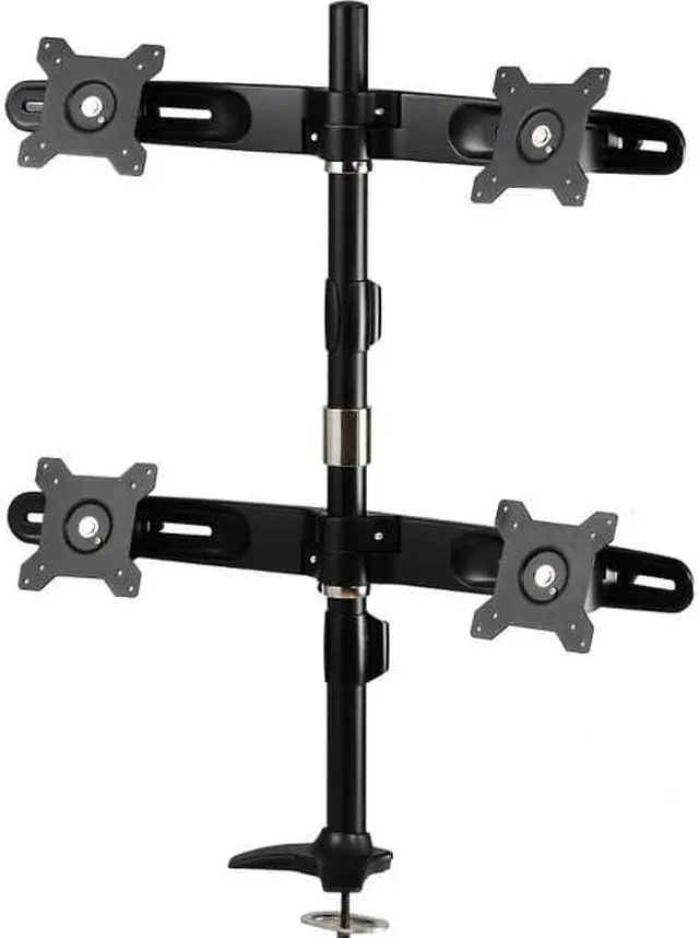 Alt view image 6 of 7 - Quad Monitor Pole Mount (Grommet Style)