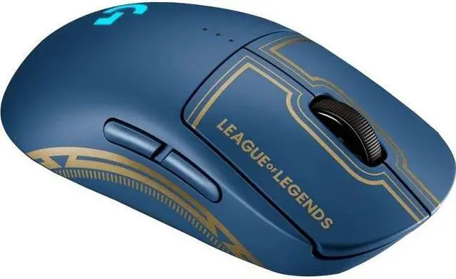 Alt view image 8 of 20 - Logitech G Pro League of Legends Lightspeed Pro Wireless Gaming Mouse (910-006449)