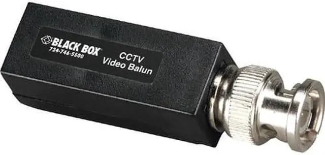 Alt view image 2 of 6 - Black Box CCTV Video Balun