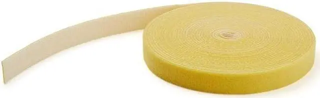 Alt view image 2 of 2 - StarTech.com HKLP100YW Hook and Loop Tape - 100 ft. - Reusable Adjustable Cable Ties - Yellow (HKLP100YW)