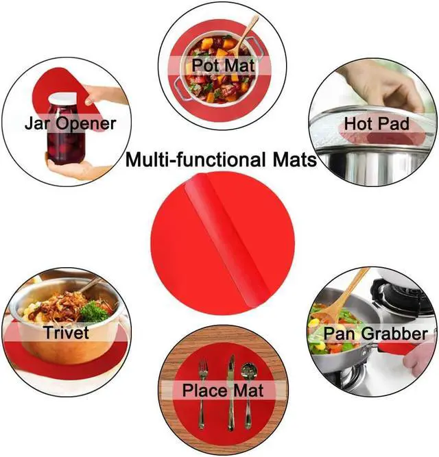 Alt view image 13 of 17 - Progressive Prepworks 12" Silicone Microwave Mat