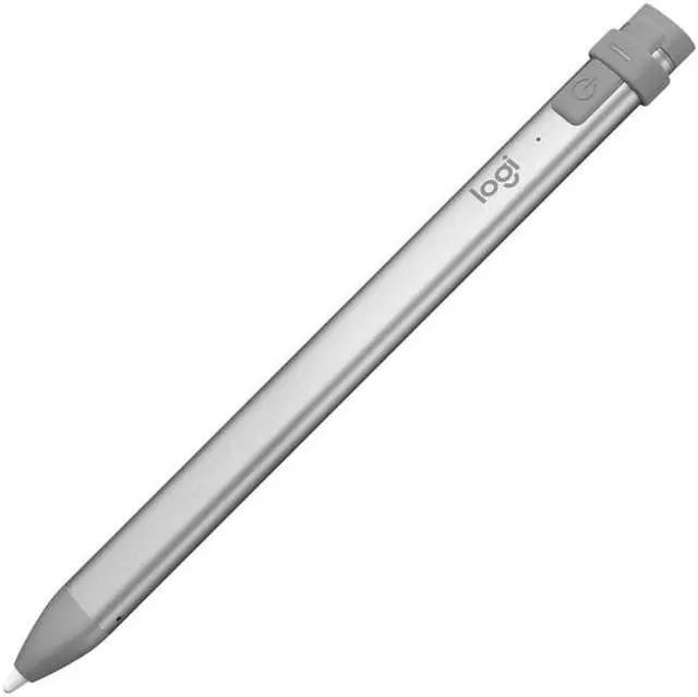 Alt view image 6 of 16 - Logitech 914-000051 Crayon Digital Pencil for Select Apple iPad Tablets Gray