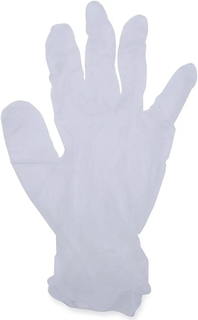 Alt view image 3 of 3 - Boardwalk General Purpose Vinyl Gloves Clear Medium 2.6 mil 100/Box 365MBX