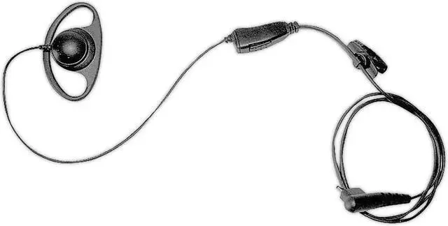 Alt view image 2 of 6 - Motorola DLR Earpiece with in_line microphone and push_to_talk