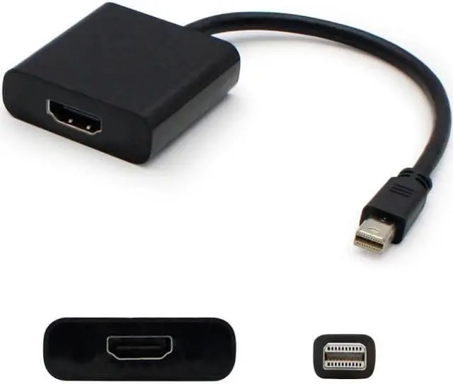 Alt view image 2 of 5 - 7.87" Mini DisplayPort  to HDMI Audio/Video Cable MDP2HDMIB