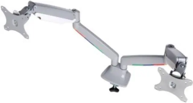 Alt view image 7 of 10 - Kensington Smartfit Mounting Arm For Monitor - Silver Gray