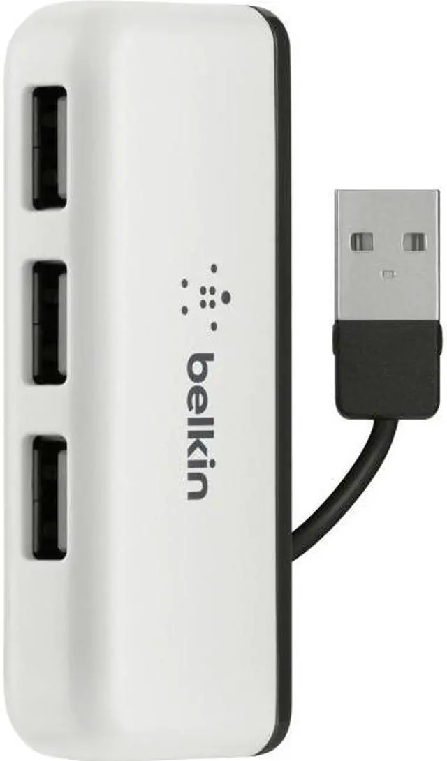 Alt view image 12 of 14 - Belkin 4-port Travel Hub