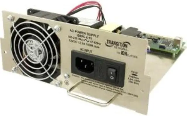 Alt view image 2 of 5 - Transition Networks IONPS-A-R1-NA Rev 1 - Power Supply - Redundant (Plug-In Module) - Ac 100-240 V - North America