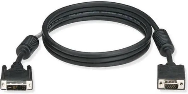 Alt view image 6 of 8 - Black Box EVNDVI01-0010 DVI-A to VGA HD15 Cable - Male/Male, 10 ft.