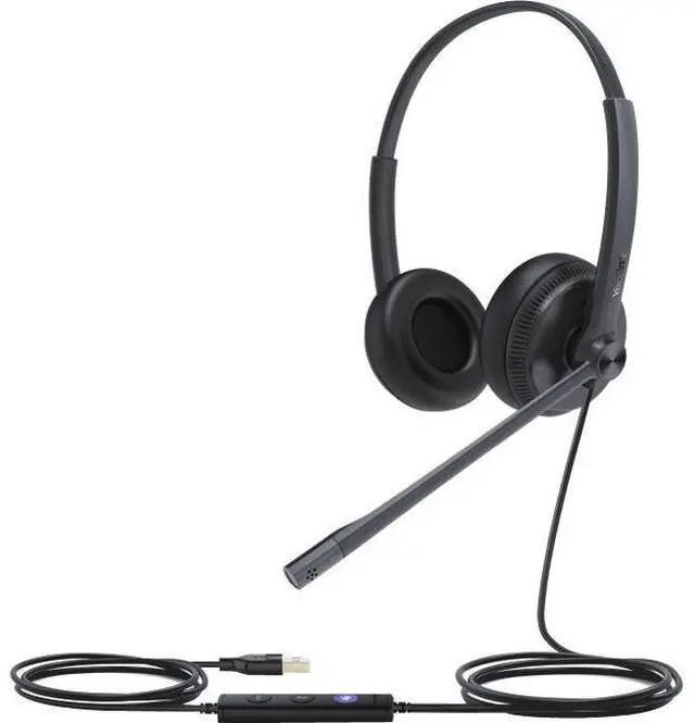 Alt view image 11 of 12 - Yealink YEA-UH34-LITE-DUAL-TEAMS Lite Dual Teams USB wired headset
