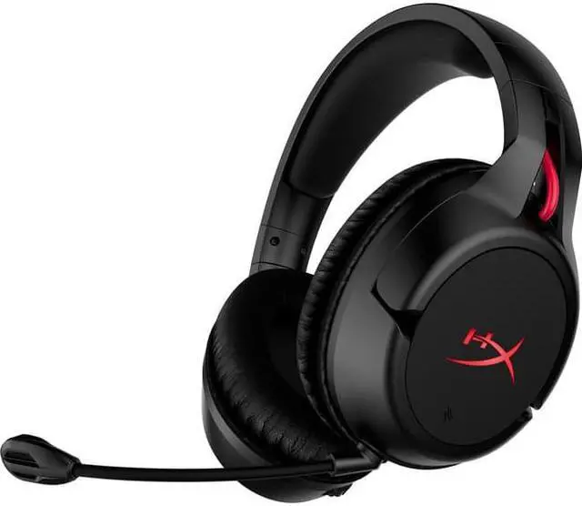 Alt view image 8 of 16 - HyperX Cloud Flight - Wireless Gaming Headset (Black-Red)