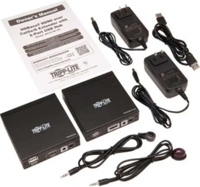 Alt view image 4 of 14 - Tripp Lite B013-HU-4K KVM Console/Extender B013HU4K