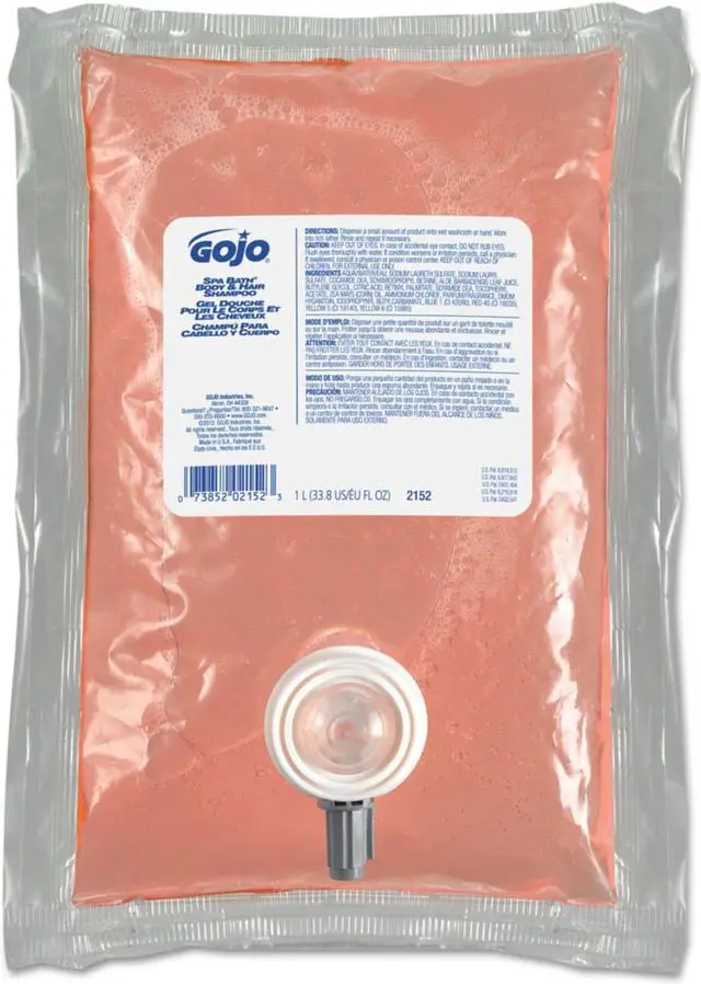 Alt view image 9 of 13 - Spa Qlty Body Wash/Shampoo 1000Ml 8/Cs
