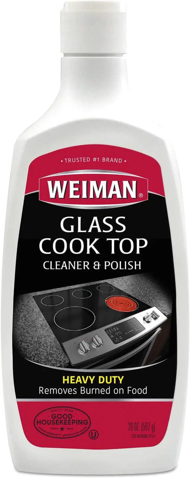 Alt view image 11 of 20 - WEIMAN Glass Cook Top Cleaner and Polish 20 oz Squeeze Bottle 137EA